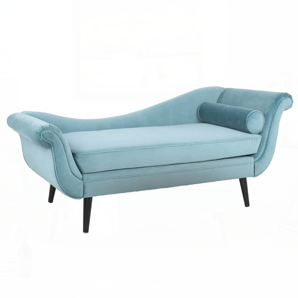 Everly Quinn Revell Upholstered Chaise Lounge Wayfair